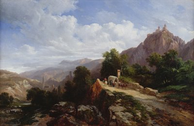 Road to Tyrol by Jules Coignet